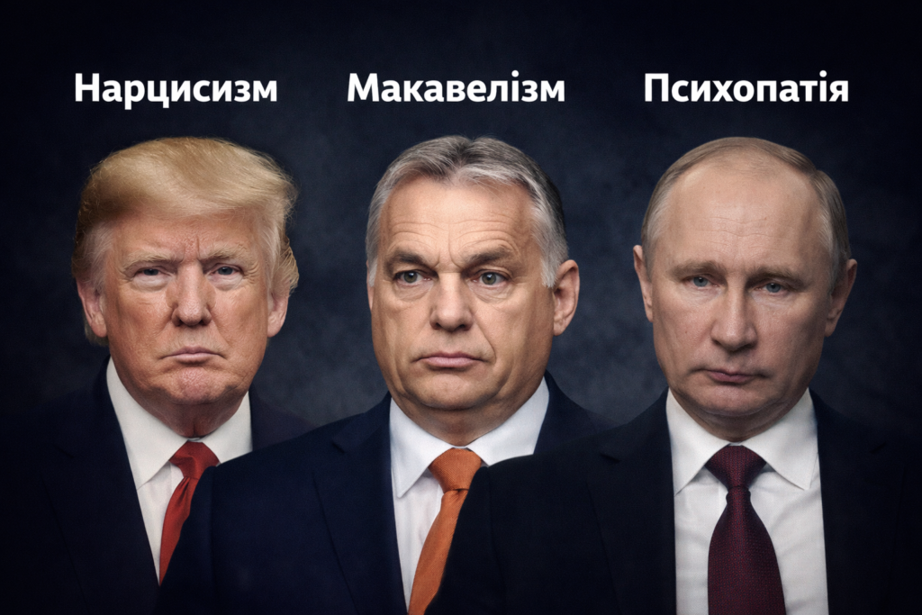 Темна тріада: Трамп, Орбан і путін